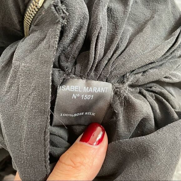 Isabel Marant Ruched Braided Strap Top - Picture 7 of 7